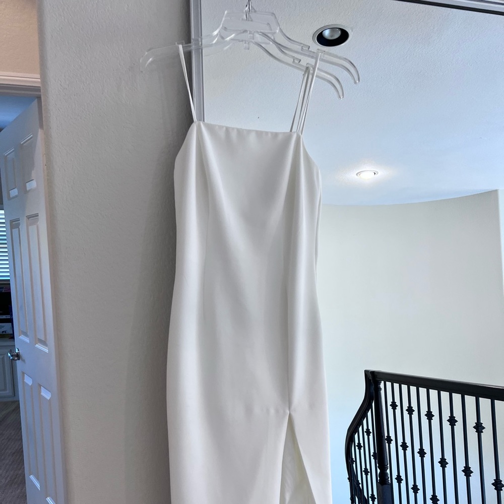 Bardot midi dress